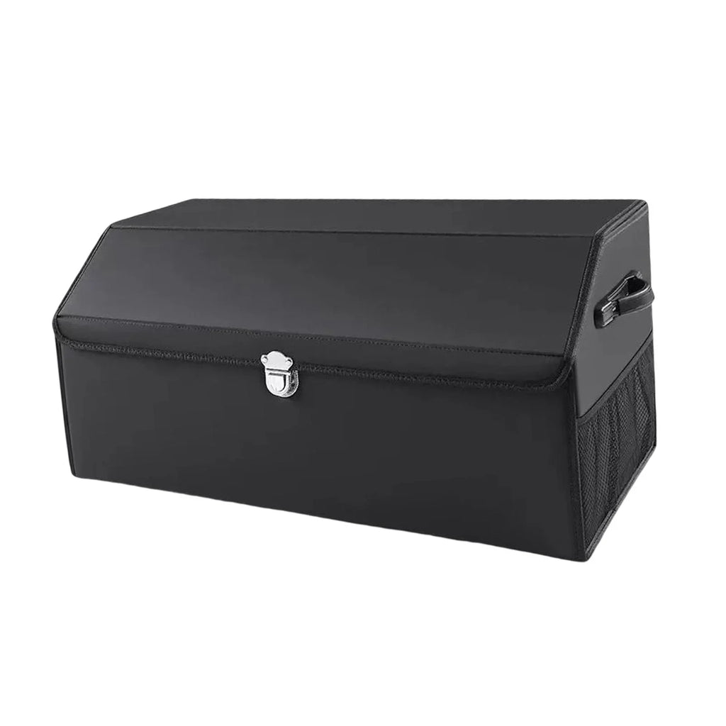 Car Trunk Organizer Dustproof with Handles Foldable Car Storage Box Bin for Cars