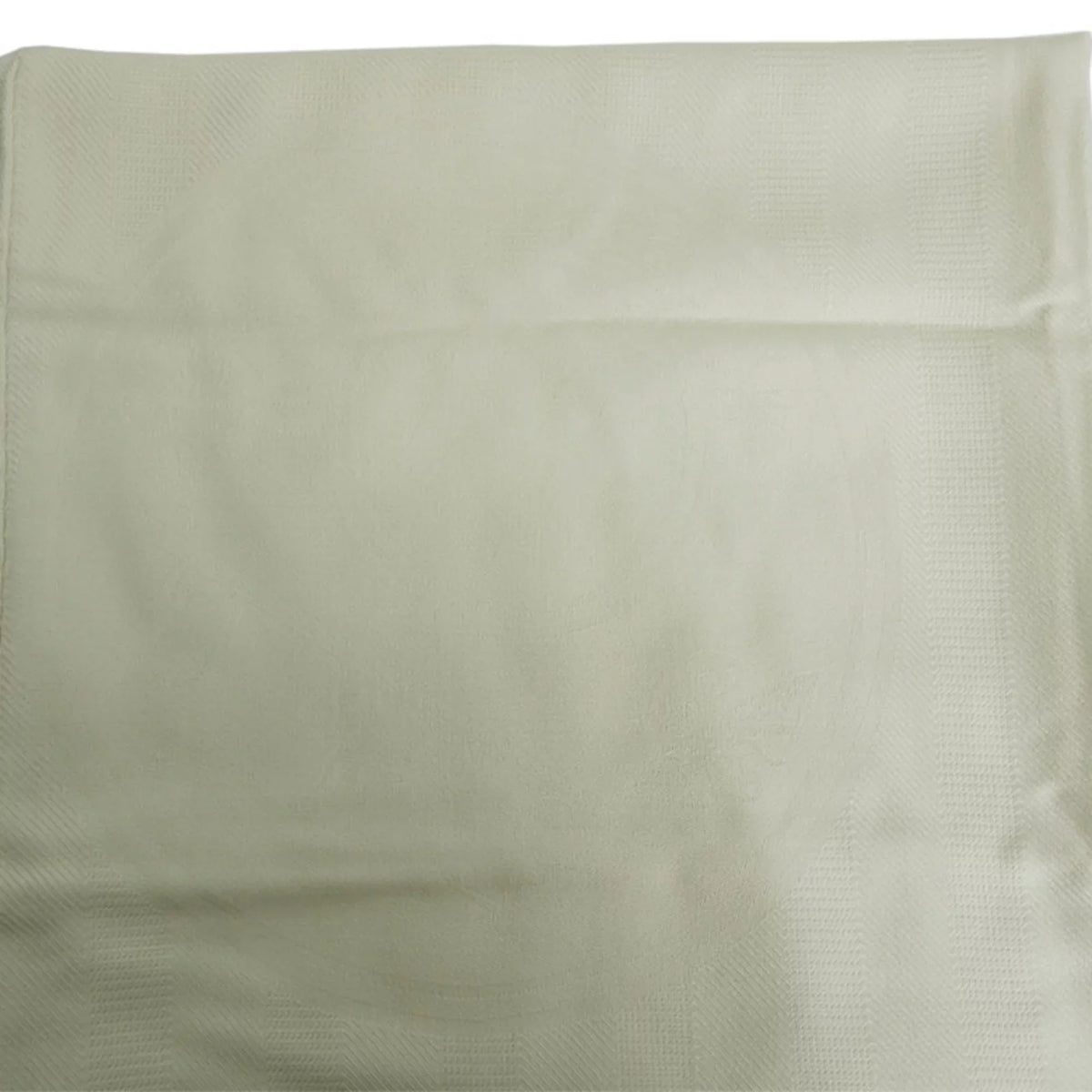 Pre-Owned Hermes  New Libris Stole Yvoire White  Women's (Like New)
