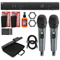 Sennheiser  1-835 - 2-Channel Wireless System with Carry Case & Microphone Sanitizer Spray Package