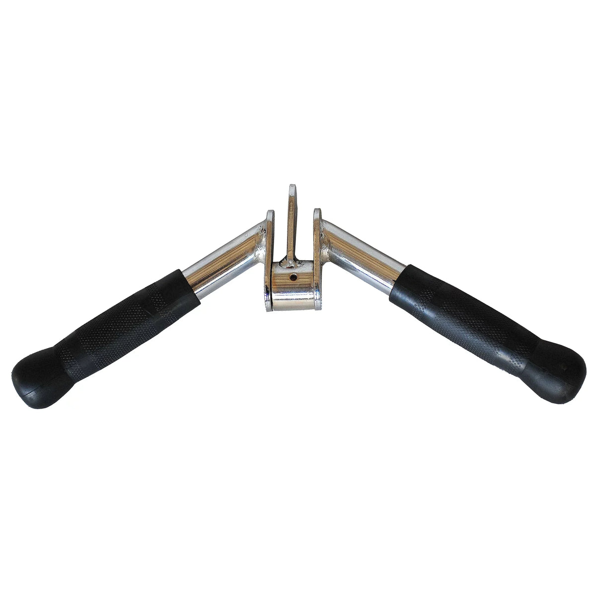 Shaped Press Down Bar, -bar Cable Machine Attachments Multi Gym Attachment Tricep Press Down Bar with Rubber Handgrips & Revolving Hanger