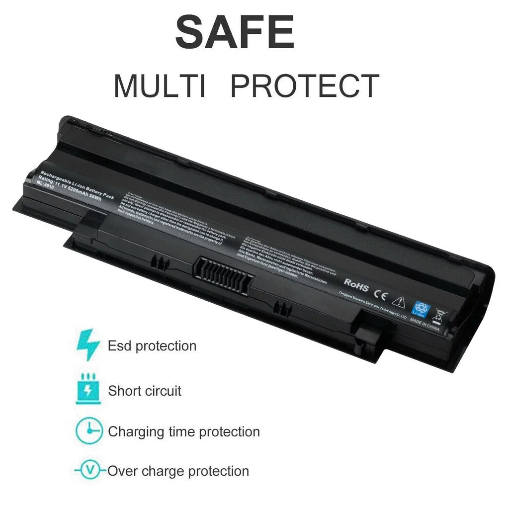 Battery for Dell Inspiron 3420 3520 15r 17r 14r 13r   /:  4T7JN