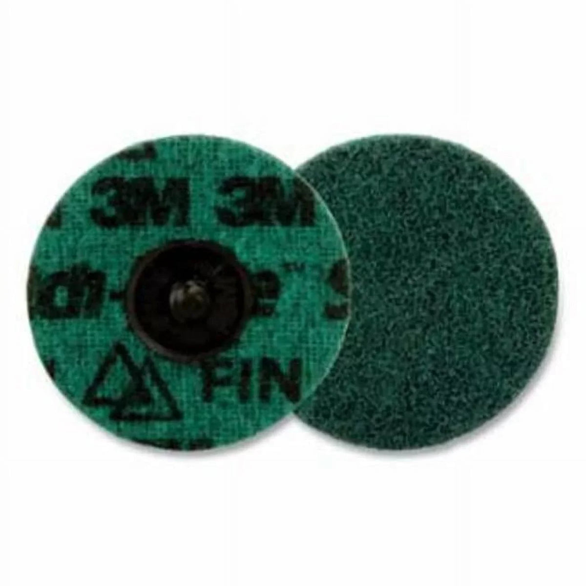 Scotch-Brite  3 in. 20000  Roloc Precision Surface Fine Conditioning Disc, Green - Pack of 100