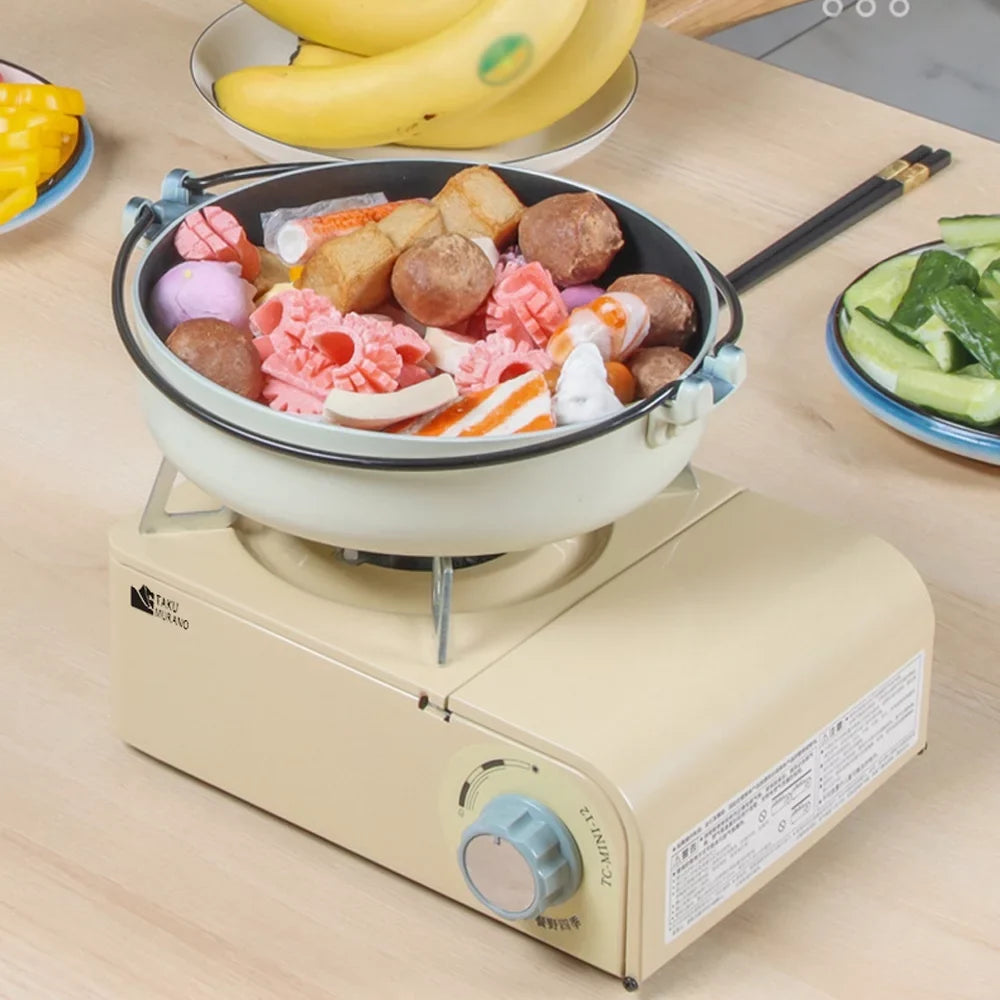 Portable Butanes Stove 2500W - Cassette Stove with Piezo Ignition for Cooking, Perfect for Camping