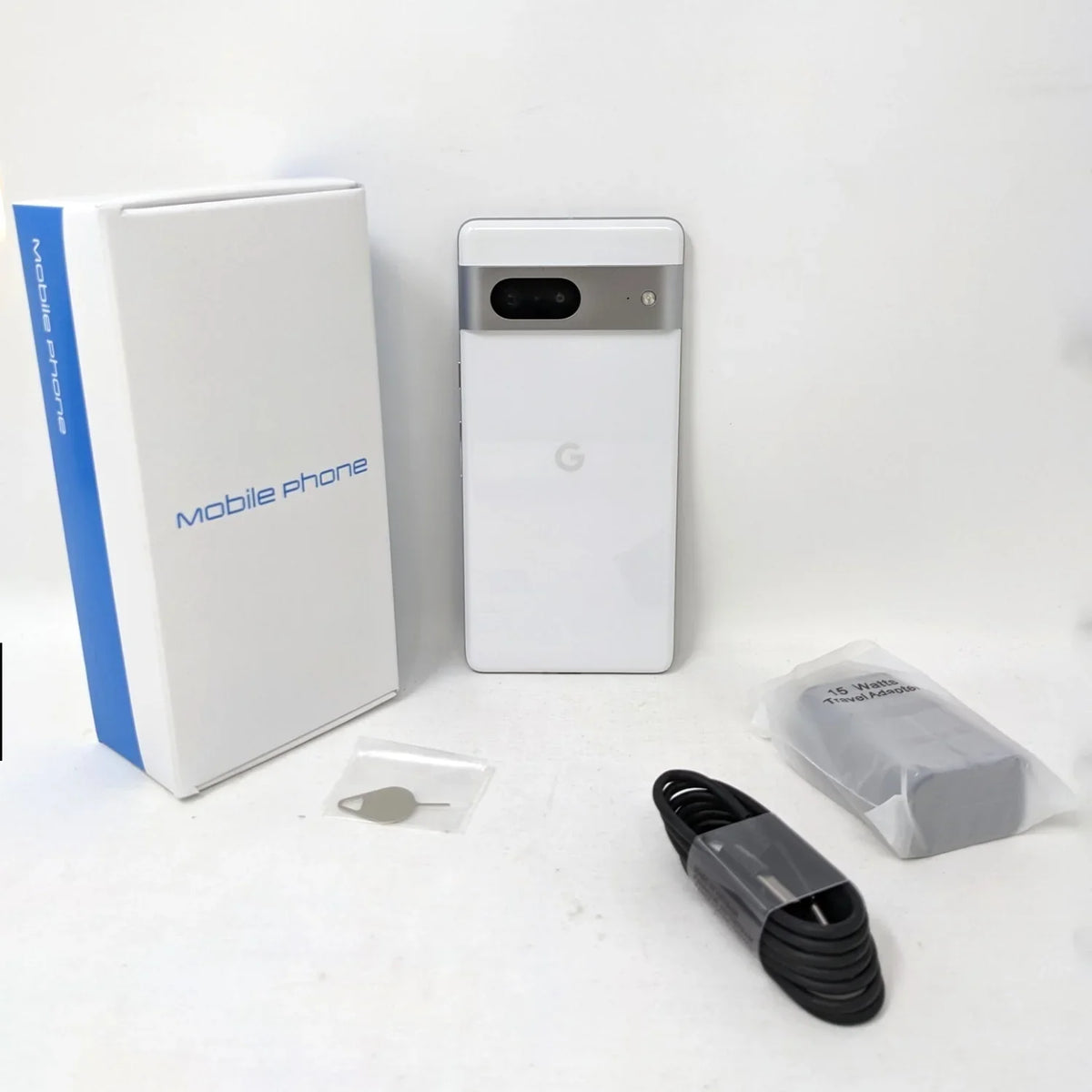 Pre-Owned Google Pixel 7 256GB  Factory Unlocked 6.3" 8GB  50  Phone - Snow (Like New)