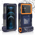 UrbanX Professional [15m/50ft] Swimming Diving Surfing Snorkeling Photo Video Waterproof Protective Case Underwater Housing for   And all Phones Up to 6.9 Inch  with Lanyard