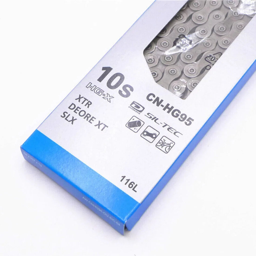 Shimano 10 Speed Chain Deore  - - Dyna-Sys  Bike Chains 116 Links