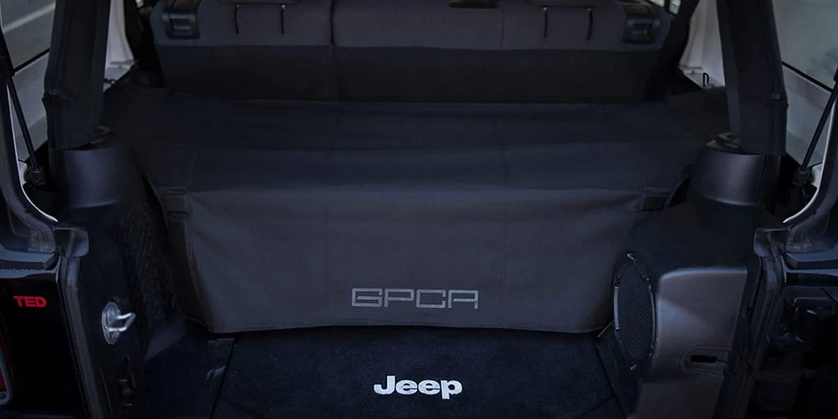 Jeep Wrangler  4DR Cargo Cover
