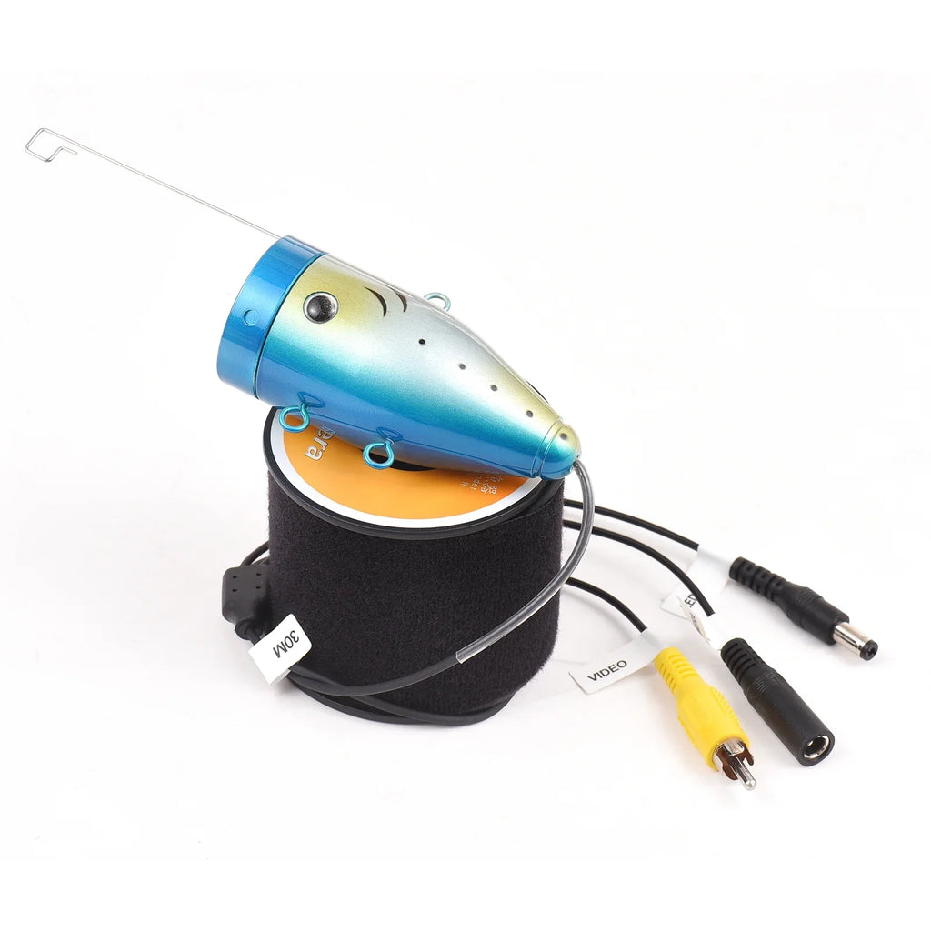 Arealer Underwater Fishing Camera 12   Lights Waterproof Fishing Camera with 20M/30M/50M Cable for Fish Finder
