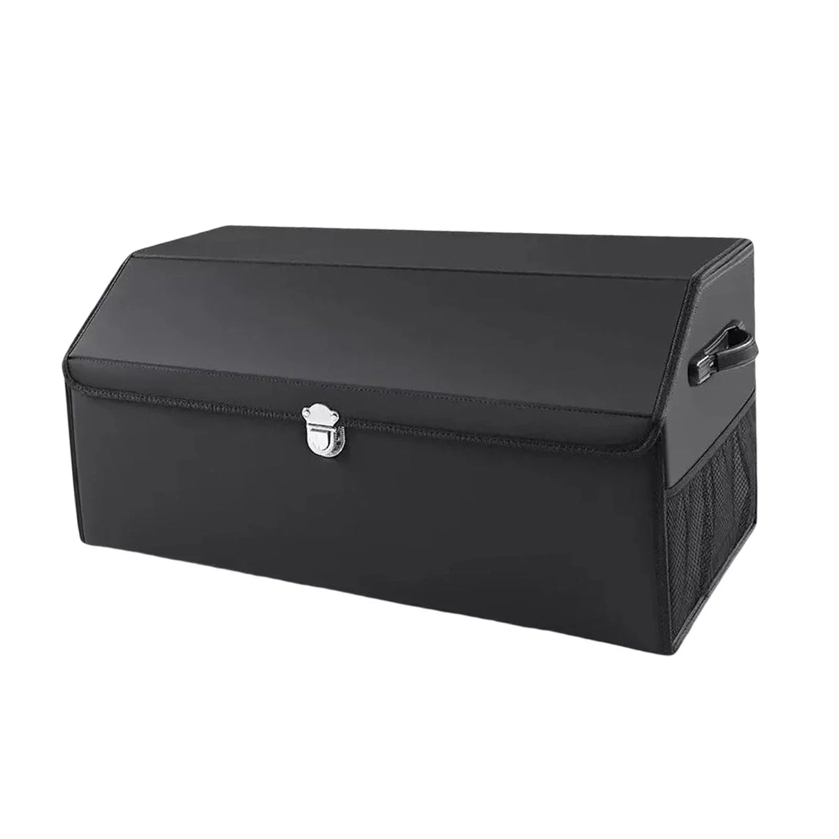 Car Trunk Organizer Dustproof with Handles Foldable Car Storage Box Bin for Cars