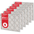 SpiroPure 9.63 x 35.63 x 1  11 Pleated Filter Air Filters - Made in  (6 Pack)