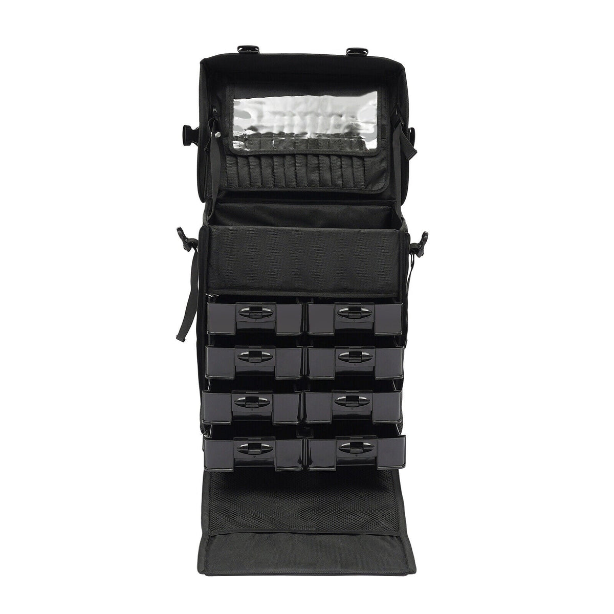 Rolling Makeup Case, Cosmetic Case Trolley, Make Up Suitcase Cosmetic Trolley, Makeup Suitcase with Wheels