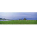 Castle on an island  Glencoe  Loch Linnh  Stalker Castle  Scotland Poster Print by  - 36 x 12