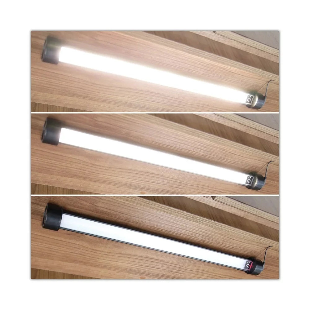 Alera  24 in.  x 2 in.  x 2.88 in.  Under Cabinet  Strip Lamp - Black