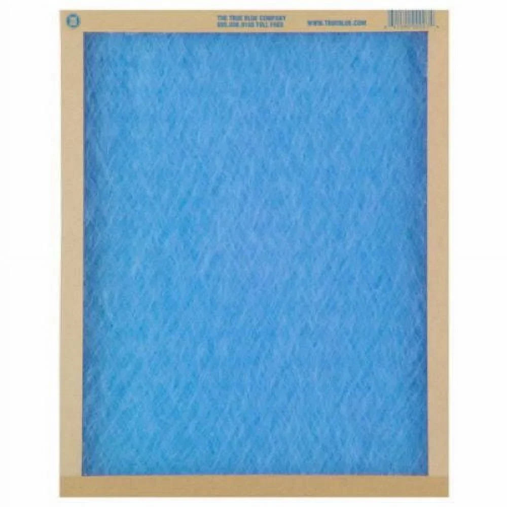 True Blue 125251 25" x 25" x 1" Flat Panel Spun Fiberglass Disposable Furnace Air Filter  2 - Quantity of 12