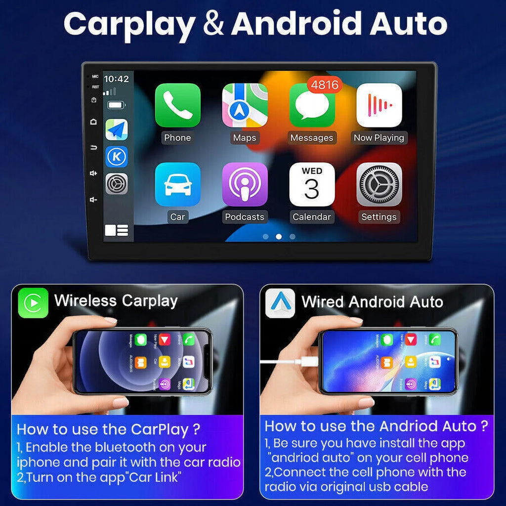 Fit  Volkswagen Jetta Passat 9" 1280*720  Android 12 Car Stereo Radio Apple Carplay  2+32GB