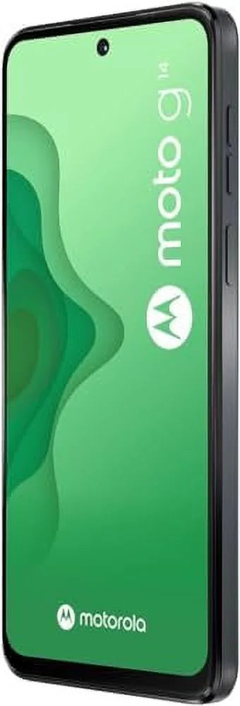 Motorola Moto  Dual  (2023) 4G  (4/128GB) 6.5"   Display | Android 13 | 50MP Rear Camera | 5000mAh Battery | International Model - (Steel Gray)