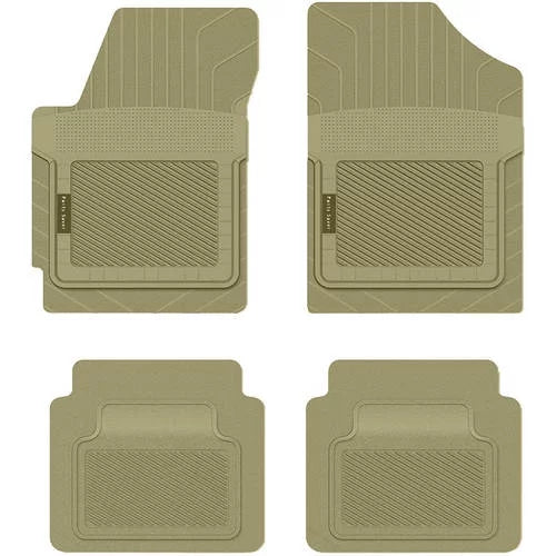 Pants Saver Custom Fits Car Mats for 2020 Ford Transit Connect All Weather Protection Heavy Duty Odorless, Tan