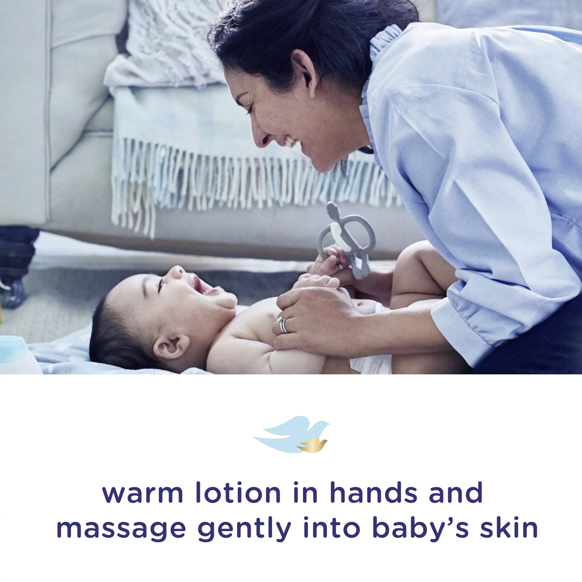 Dove Baby Rich Moisture Lotion 13 oz (Pack of 3)