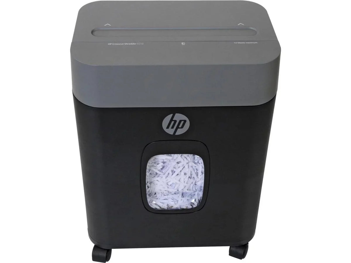 Royal  Paper Shredder - Cross Cut - 12 Per Pass - for shredding Paper, Staples, Credit Card, Envelope - 8.75" Throat - 2 Minute Run Time - 30 Minute Cool Down Time - 3.40 gal Wastebin Capacit