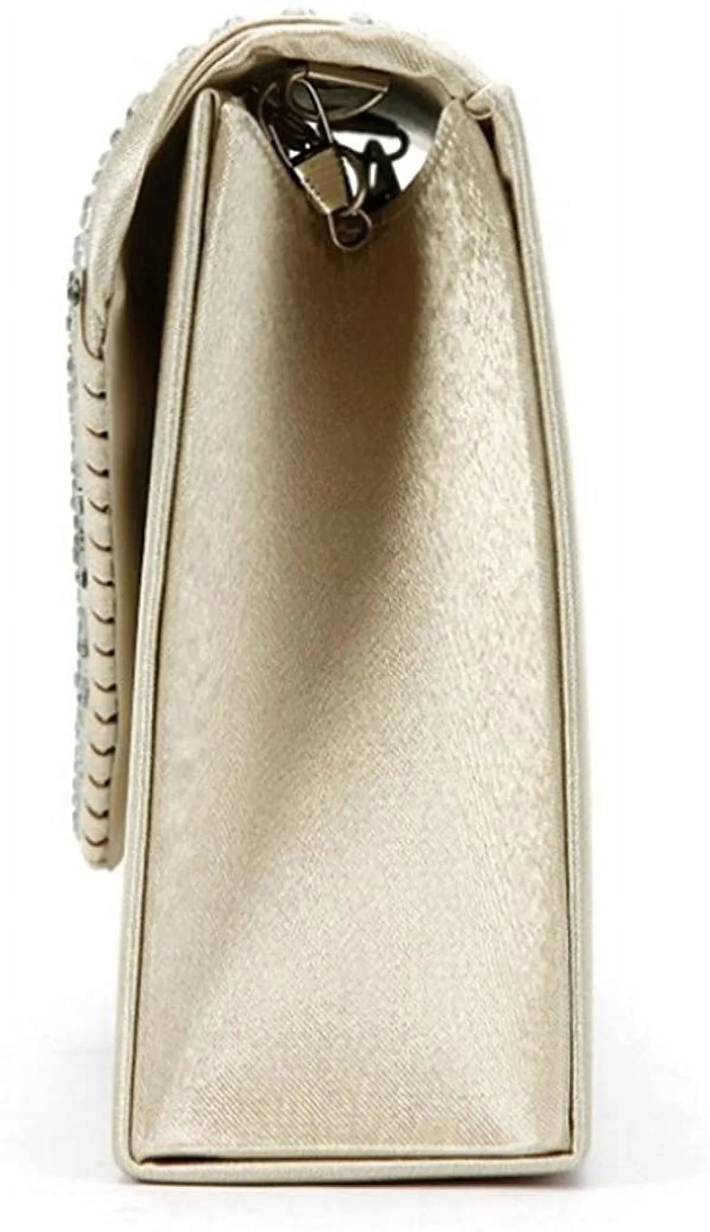 '-Story Women's Rhinestone Satin Frosted Evening Wedding Clutch Bag Handbag Purse