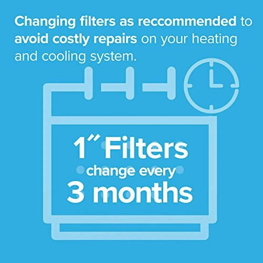 Filtrete 15x20x1,  Furnace Air Filter,  1000, Micro Allergen Defense, 6-Pack (exact dimensions 14.81 x 19.81 x 0.81)