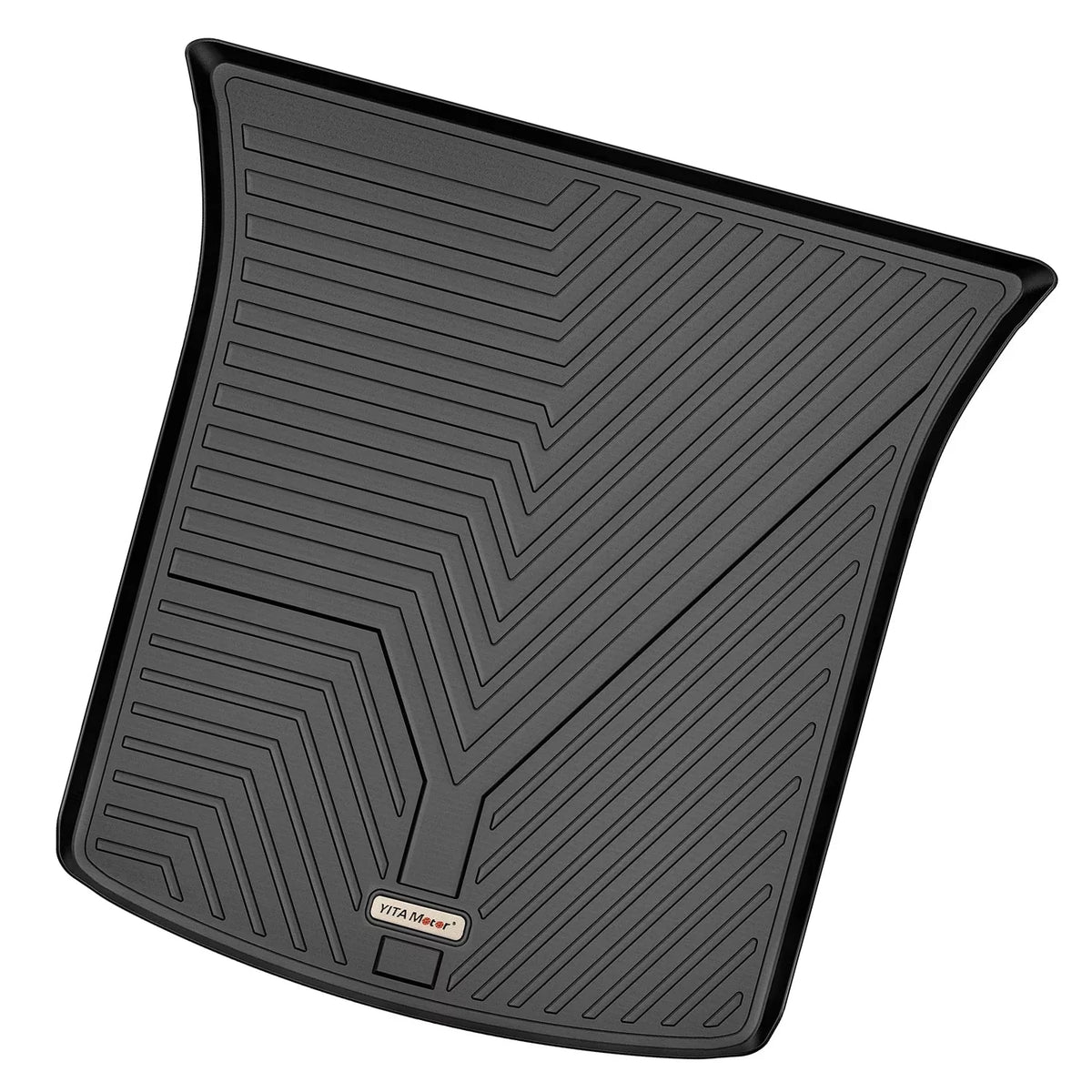 Ledkingdomus Floor Mats for 2020-2023 Tesla Model  Rear Trunk Mat All Weather Black