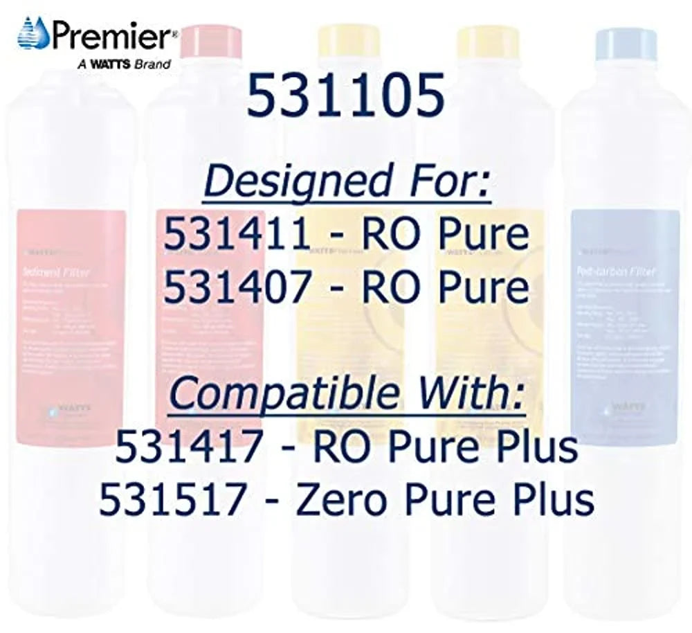 Watts Premier   Pure Annual Filter Kit, 1-Pack(5 Filters)