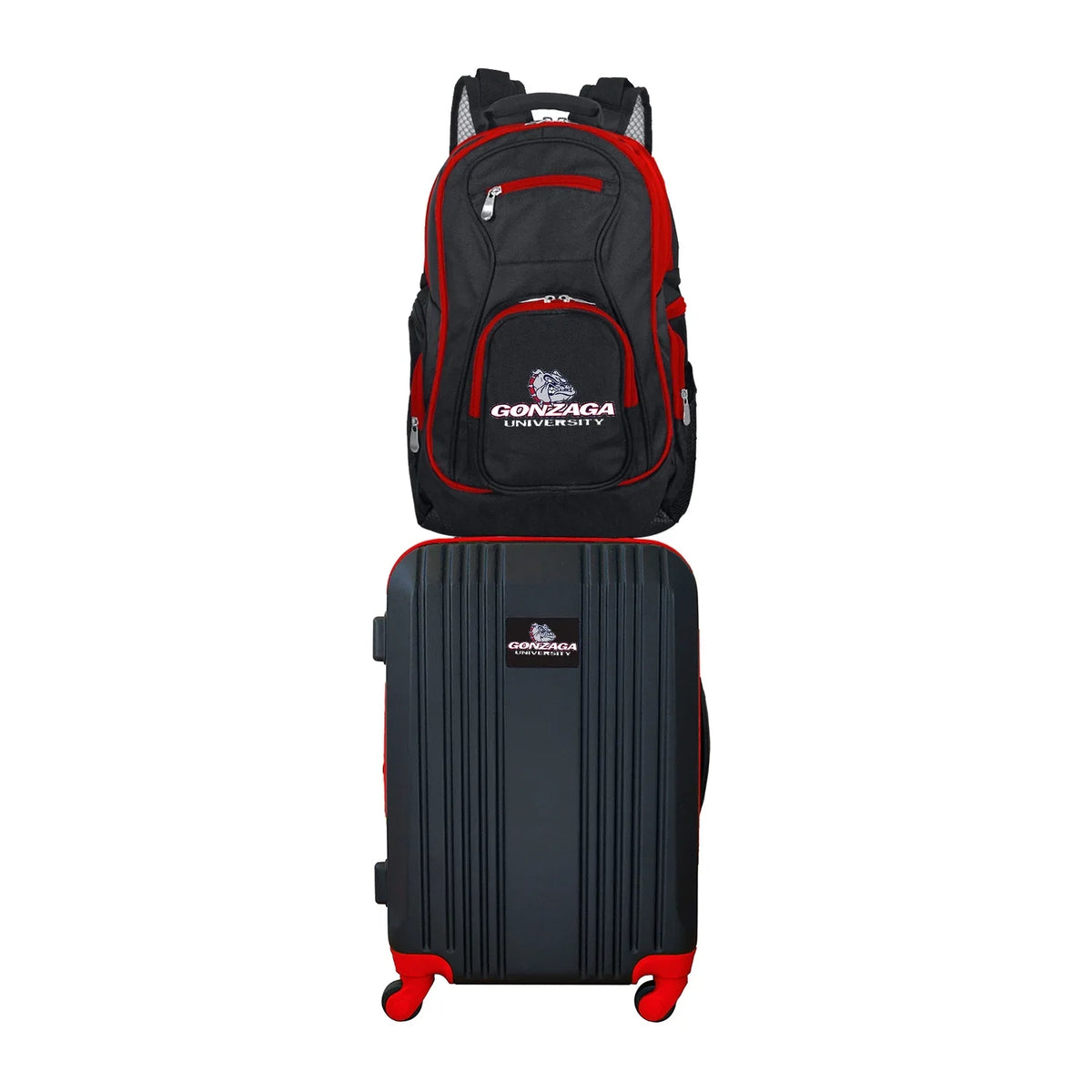 Gonzaga University Bulldogs 2-Piece Luggage and Backpack Set