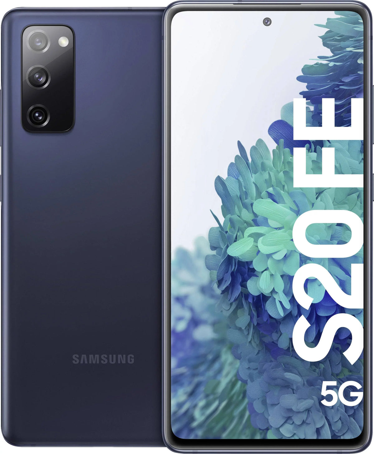 Pre-Owned  Galaxy   5G  128GB, Cloud Navy Smartphone for -Mobile (Refurbished: Fair)