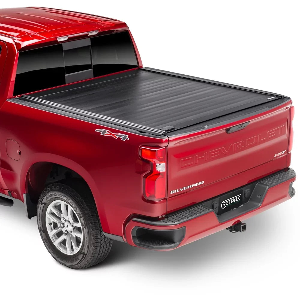 Retrax By Realtruck  Retractable Truck Bed Tonneau Cover | 80842 | Compatible With Select 2007-2021 Toyota Tundra Regular & Double Cab with Deck Rail System 6' 7" Bed (78.7")