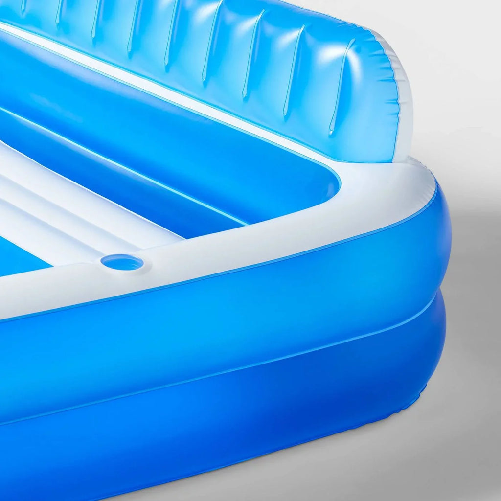 7.5'  27" Family Above Ground Pool With Bench - Sun Squad