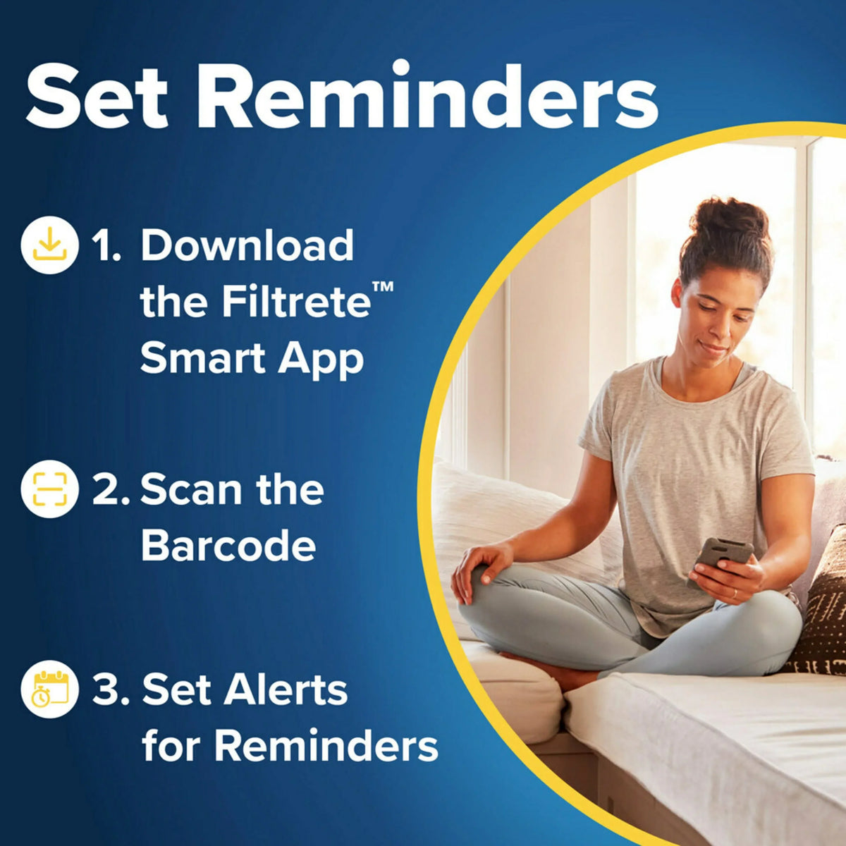 Filtrete 16x20x1 Air Filter,  1500  12, Advanced Allergen Reduction, 6 Filters