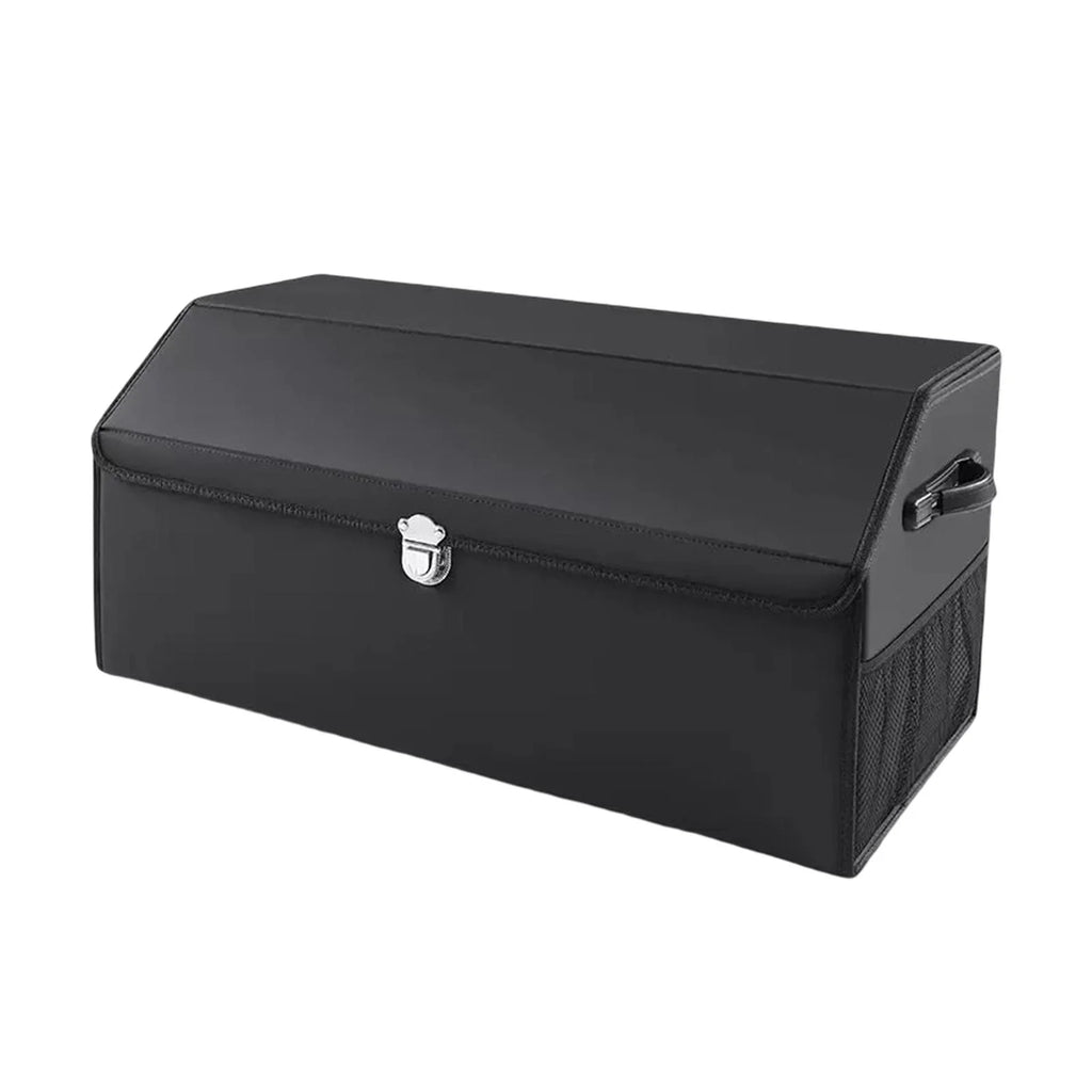 Car Trunk Organizer Dustproof with Handles Foldable Car Storage Box Bin for Cars