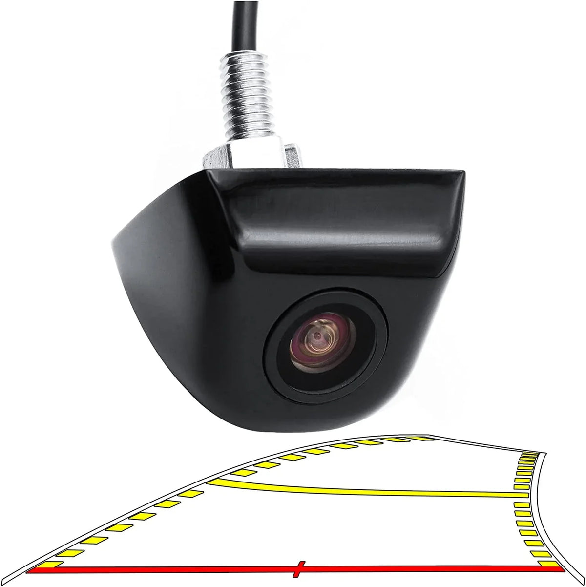 Car Backup Camera with Dyna Trajectory Guide Line, GreenYi  960x720 Rear View Camera Waterproof Night Vision