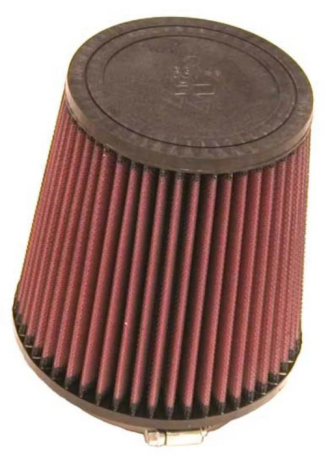 & Universal Clamp-On Engine Air Filter: Washable and Reusable: Round Tapered; 4.5 in (114 mm) Flange ; 6 in (152 mm) Height; 5.875 in (149 mm) Base; 4.5 in (114 mm) Top , -4740