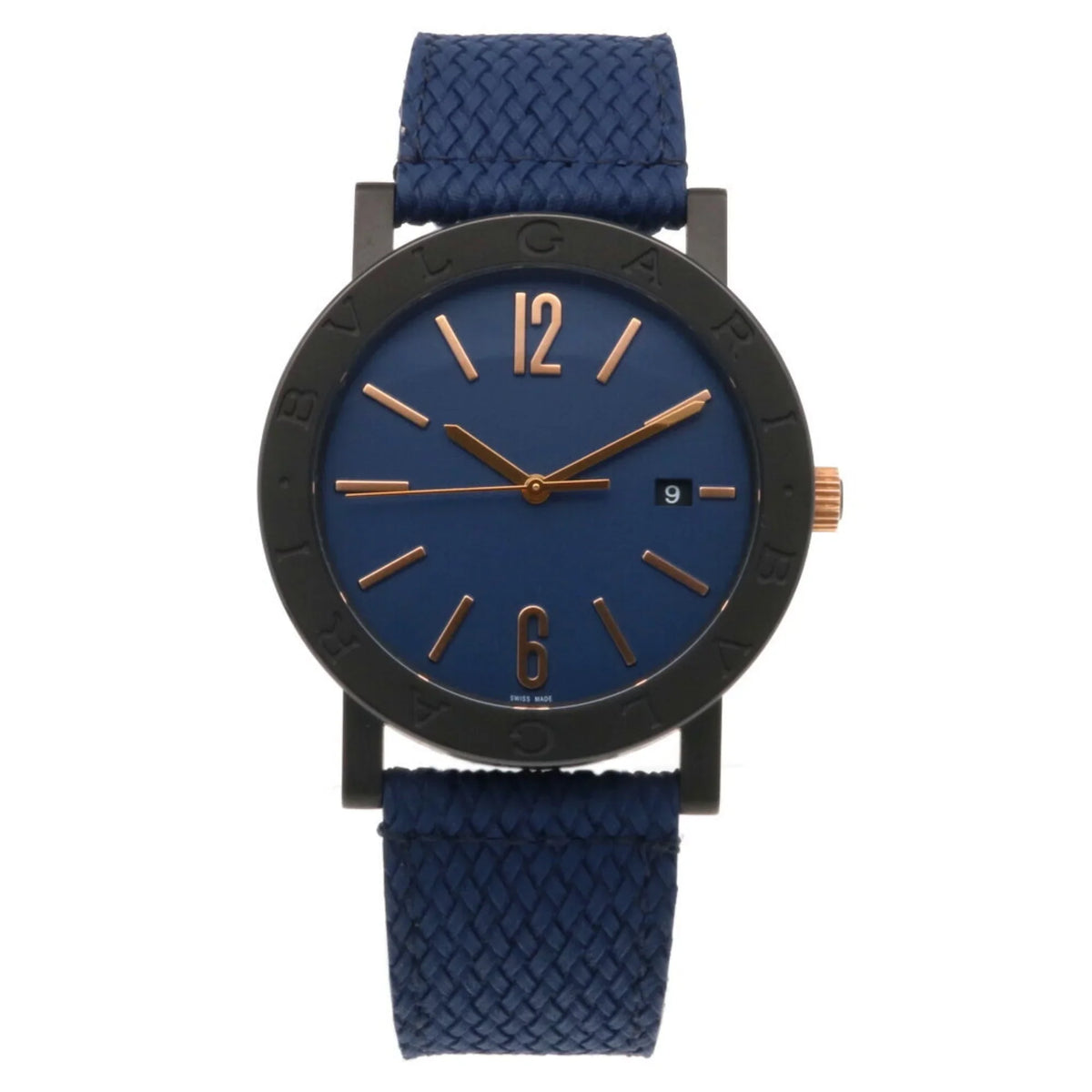 Pre-Owned Bvlgari  watch stainless steel  103133 self-winding men's (Good)