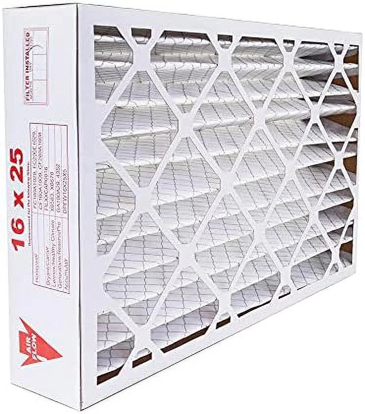 16X25x5  8   Furnace Air Filter Replacement For   , Dust 2-Pack, Made In The