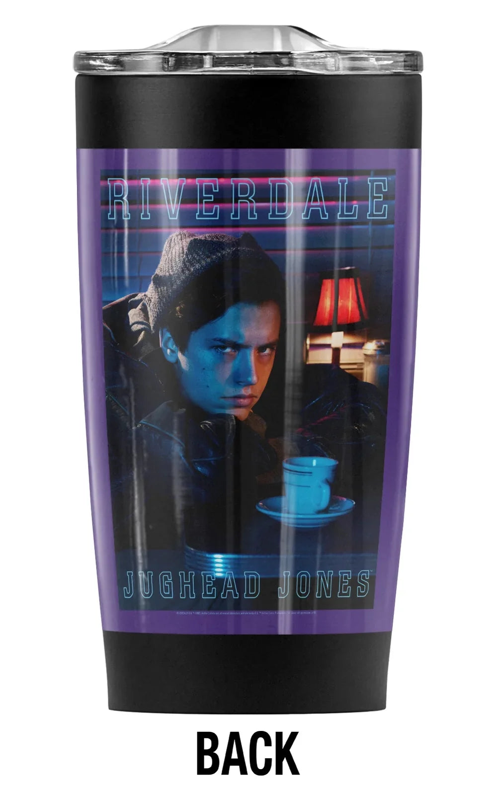 Riverdale Jughead Jones Stainless Steel Tumbler 20 oz Coffee Travel Mug/Cup, Vacuum Insulated & Double Wall with Leakproof Sliding Lid | Great for Hot Drinks and Cold Beverages