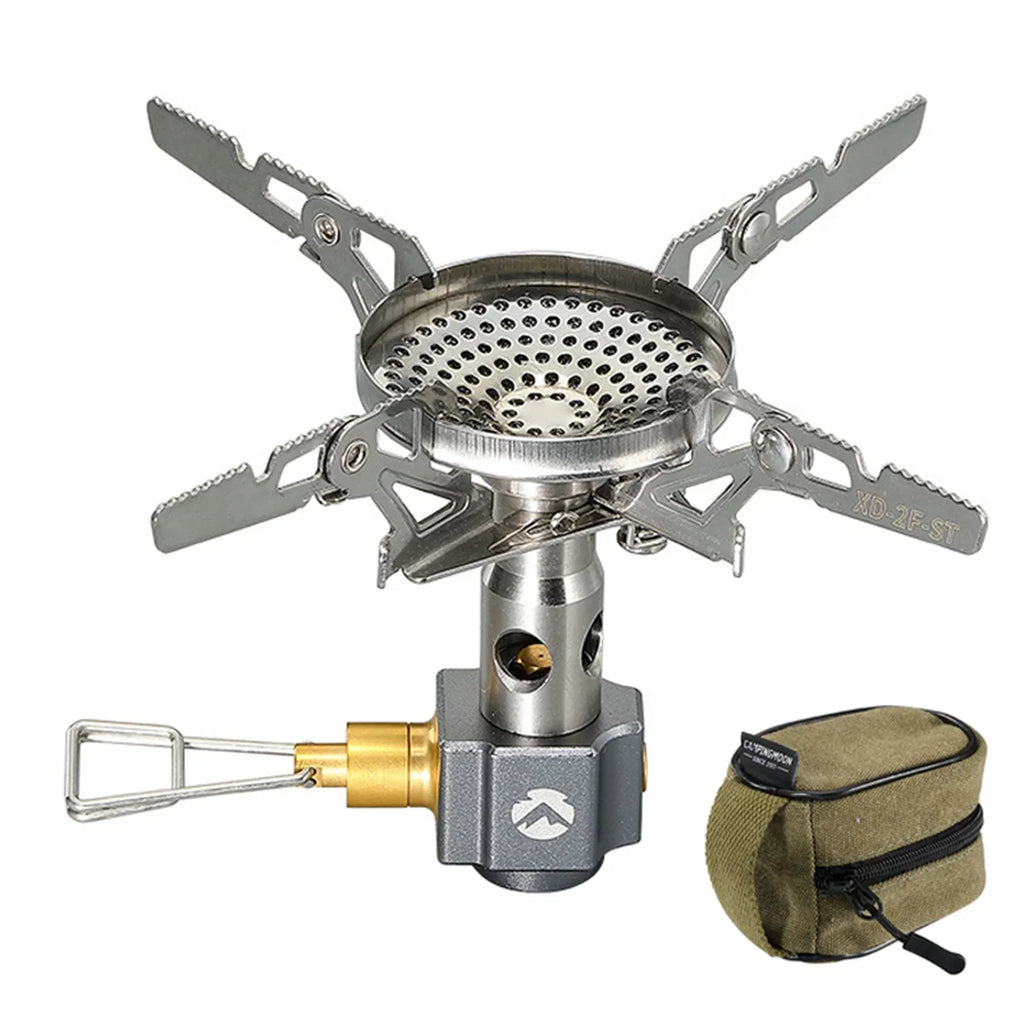 Camping Stove 3300W High Efficiency Backpacking Stove for Quick and Easy Cooking on Go