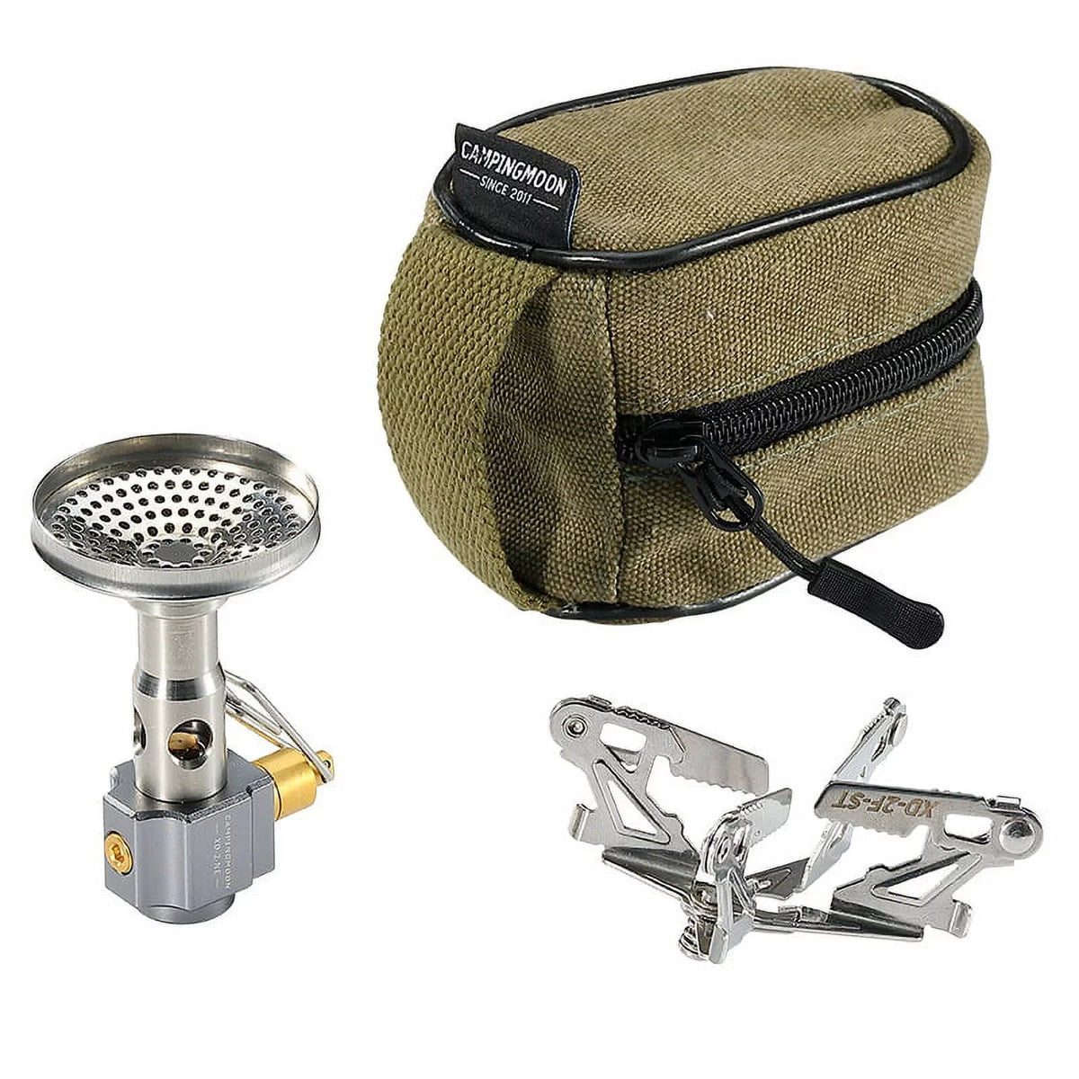 Camping Stove 3300W High Efficiency Backpacking Stove for Quick and Easy Cooking on Go