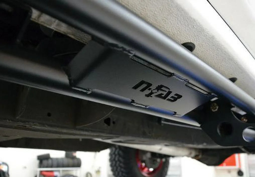 '-Fab by RealTruck Rkr Rails | Textured Black | T074Rkrqc | Compatible with 2007-2021 Toyota Tundra Double Cab All Beds,  Gas