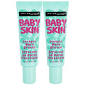 Maybelline Baby Skin Instant Pore Eraser Primer Makeup, Clear, 2 Count