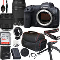 Canon   Mirrorless Camera with  24-105mm f/4-7.1   Lens + Canon  75-300mm f/4-5.6  Lens + 64GB Memory Card + Tripod + Case & More