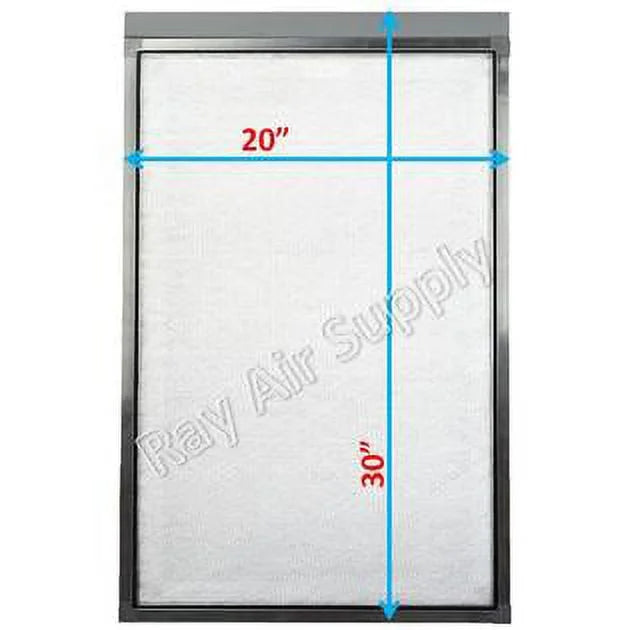 20x30 Replacement Filter Pads Compatible with Respicaire  MicroClean 95 Air Cleaner 20x30 Refills (4 Pack)