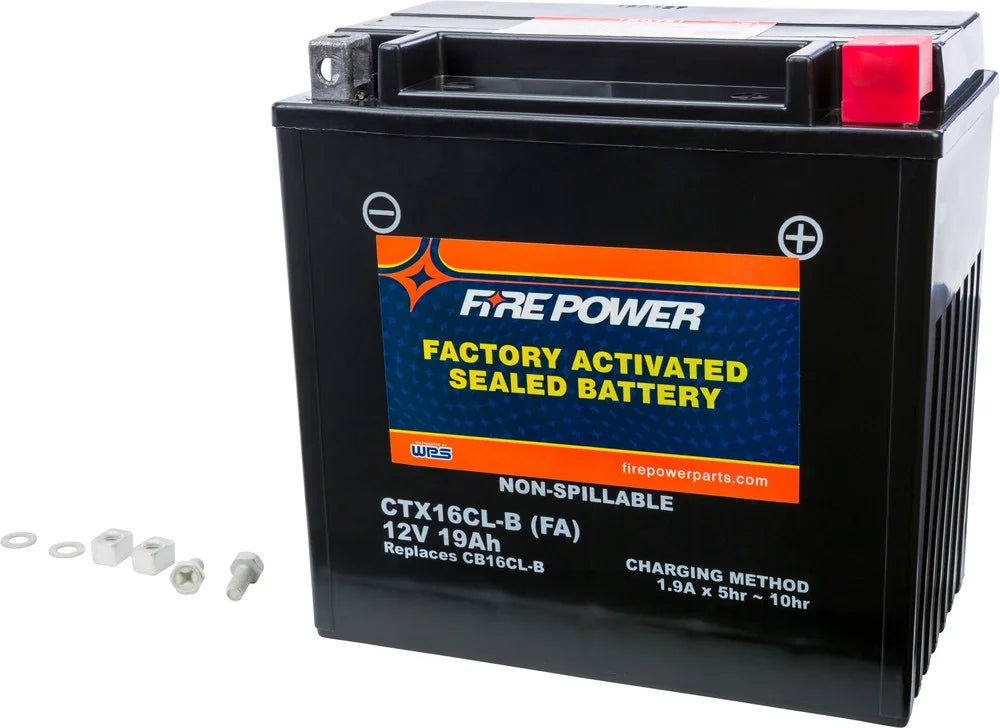 Fire Power Sealed Factory Activated Battery --() Compatible With Yamaha SuperJet () 1994-2017