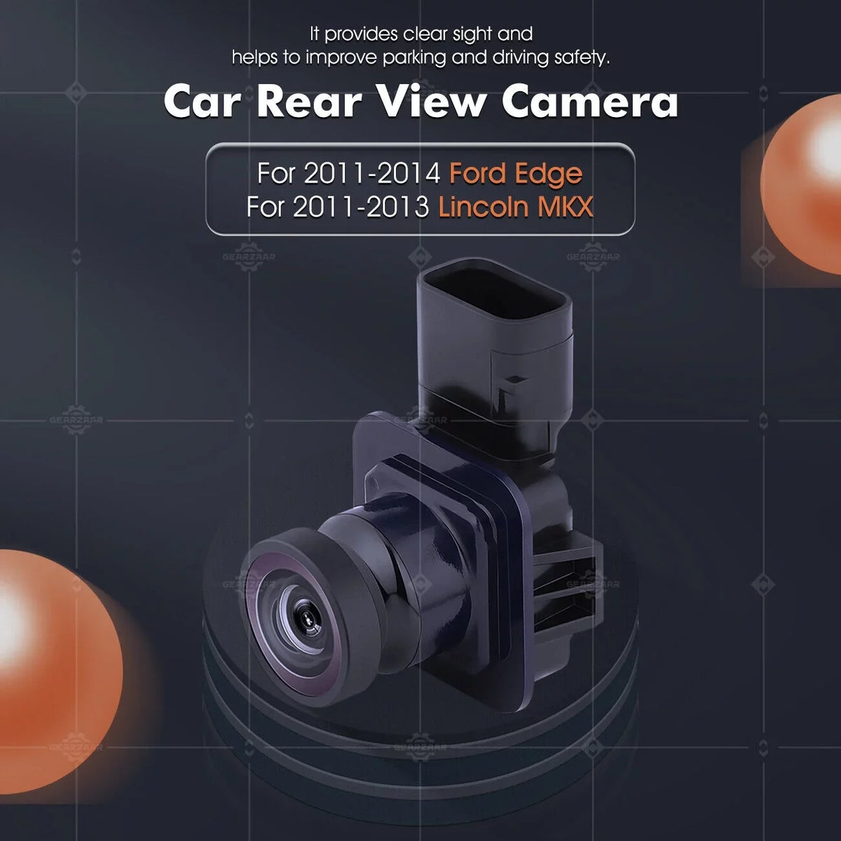 For 2011-2013 Ford Edge Lincoln  Rear View Backup Camera -19G490-