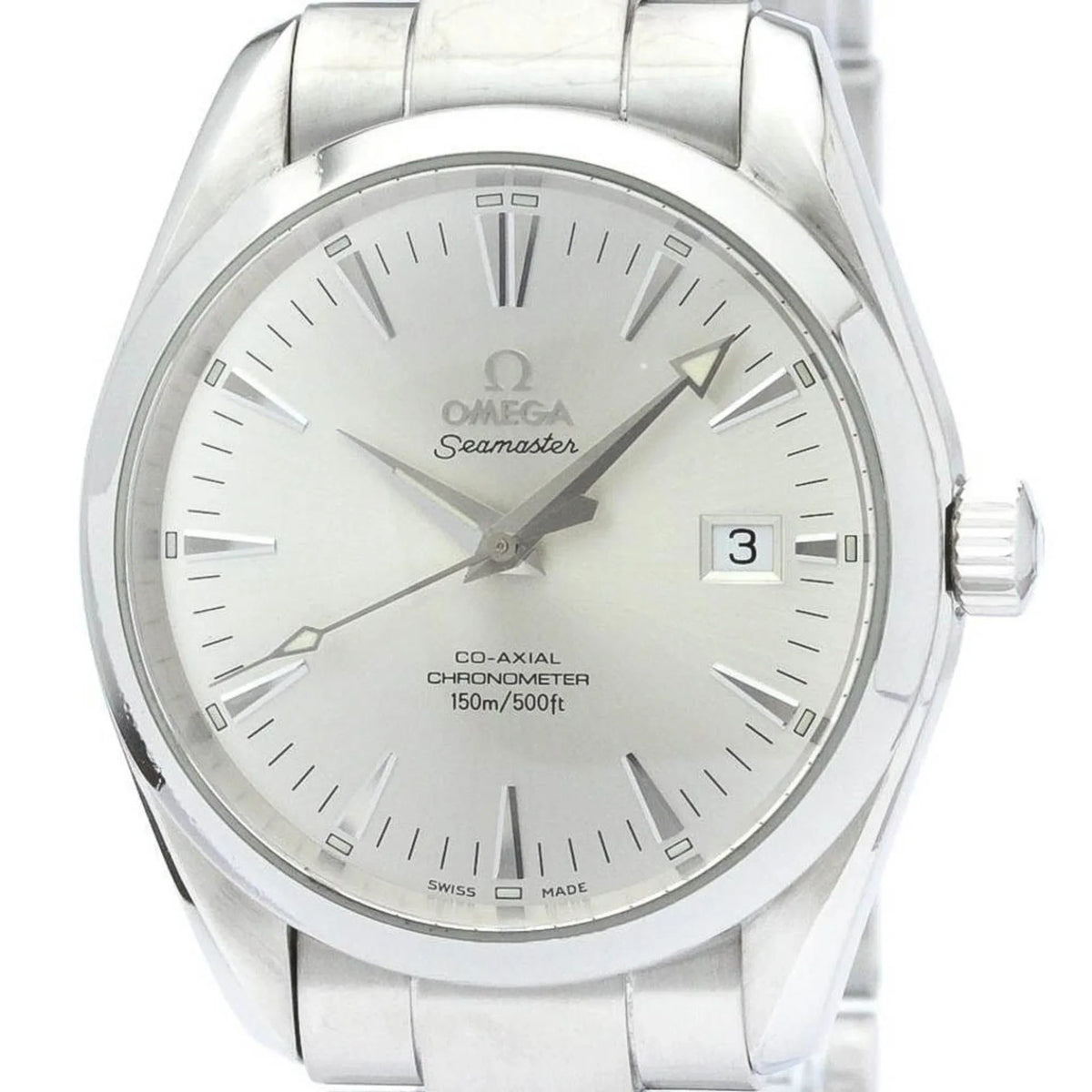 Pre-Owned Polished  Seamaster Aqua Terra Co-Axial Automatic Watch 2503.30  (Good)