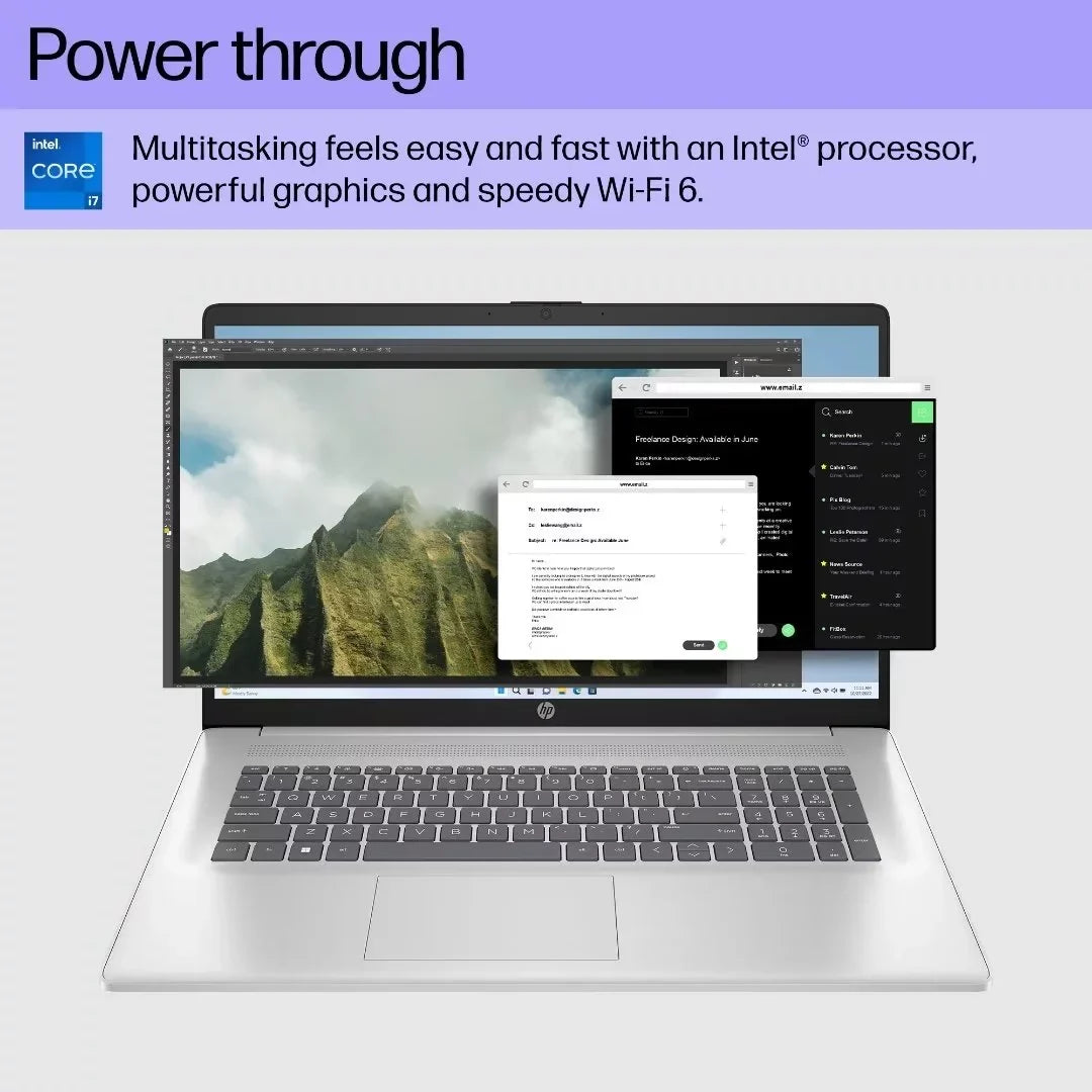 17.3"  Touchscreen Laptop, Intel Core i7-1355U, 32GB , 1TB , Backlit Keyboard, Win11 Home
