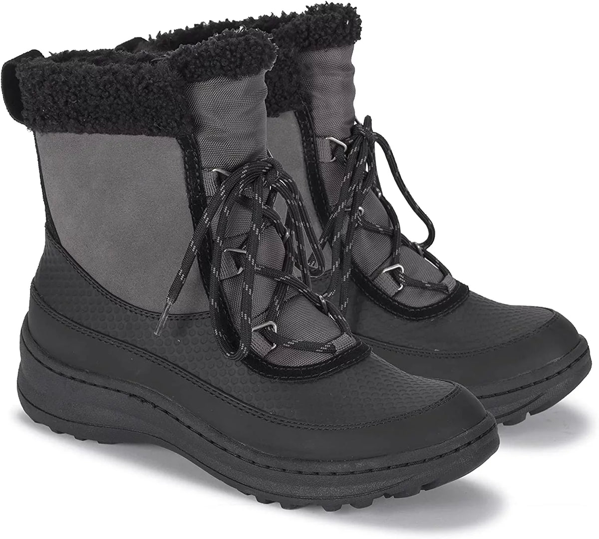 BareTraps  Womens Boots 10 Dark Grey/Black Suede