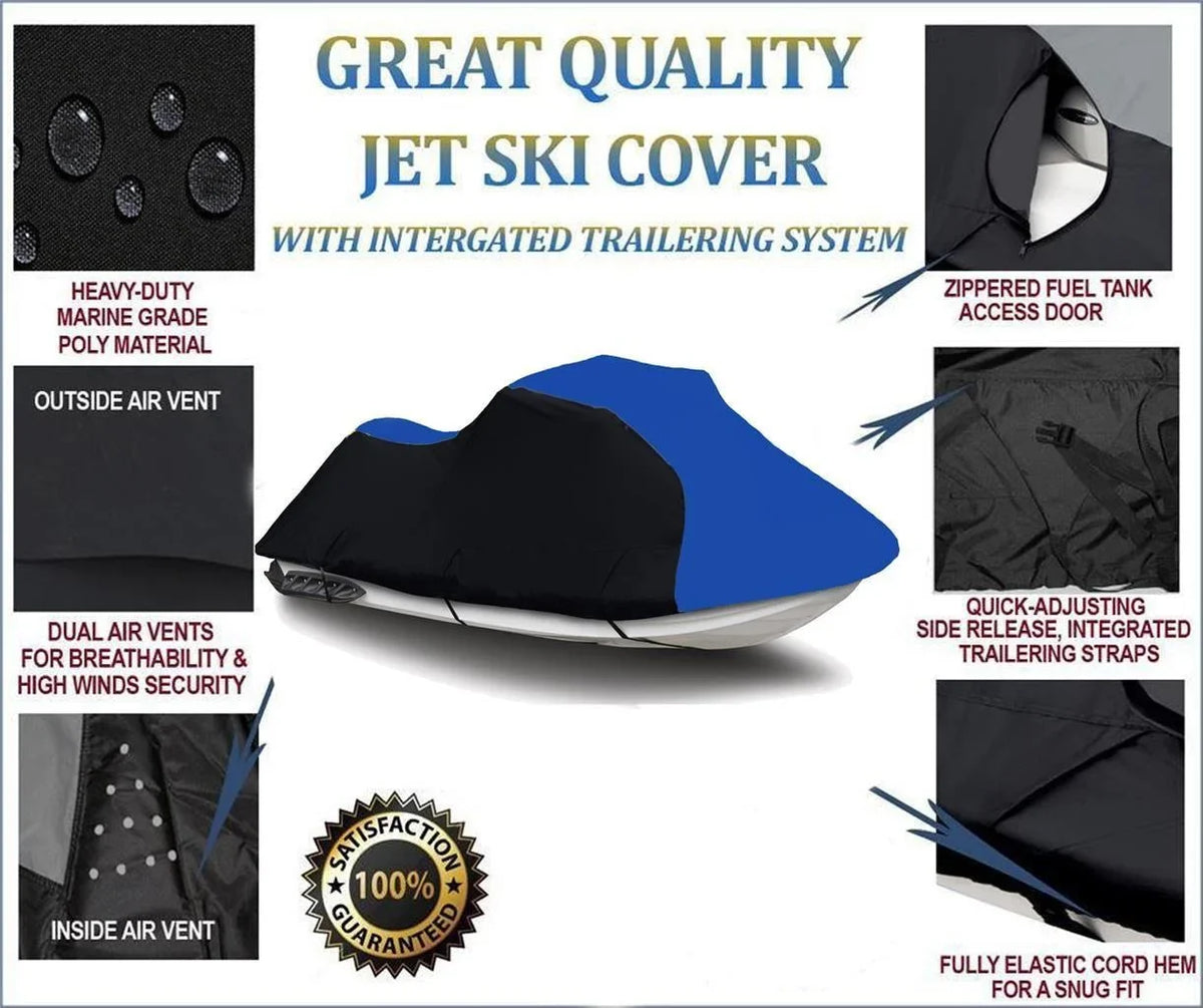 /  -,  600D   Cover Compatible for Sea Doo Sea-Doo Bombardier  1990 1991 1992 1993 1994 1995 1996 1997 1998 1999 2000